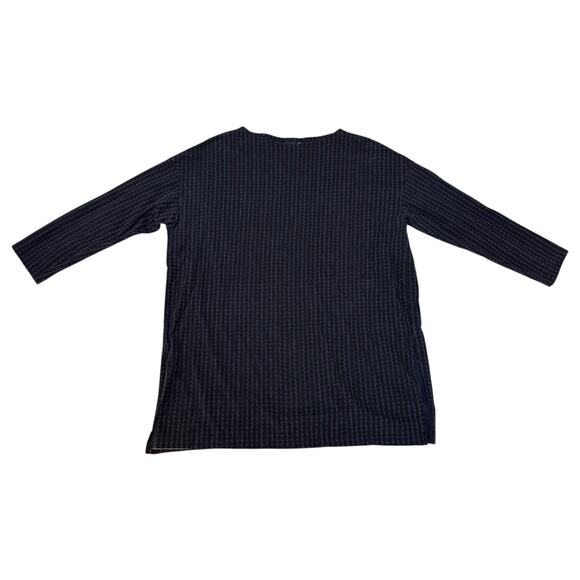 Uniqlo x MARIMEKKO Rasymatto Polka Dots Tunic Top Shirt Blue Black - Size XL - Picture 9 of 10